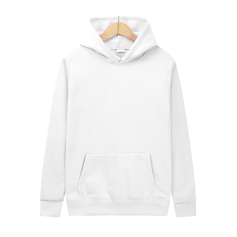 Mens And Womens Solid-color Plain Hoodies
